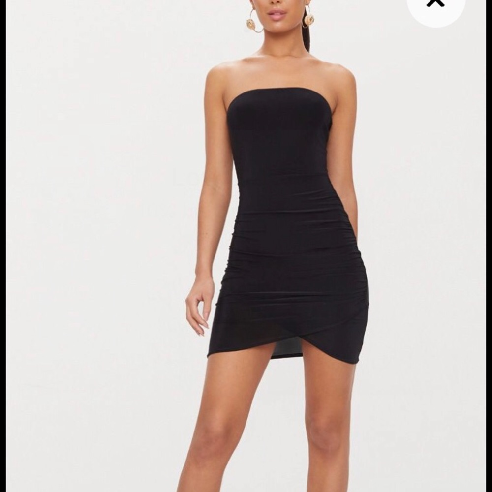 Prettylittlething bandeau dress